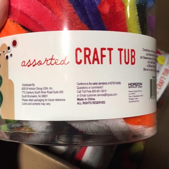 4 Craft Tubs | Kids Arts & Crafts | Bright Colors - Picture 2 of 8